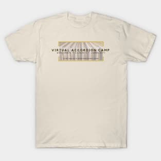 Virtual Accordion Camp (logo with tag) T-Shirt